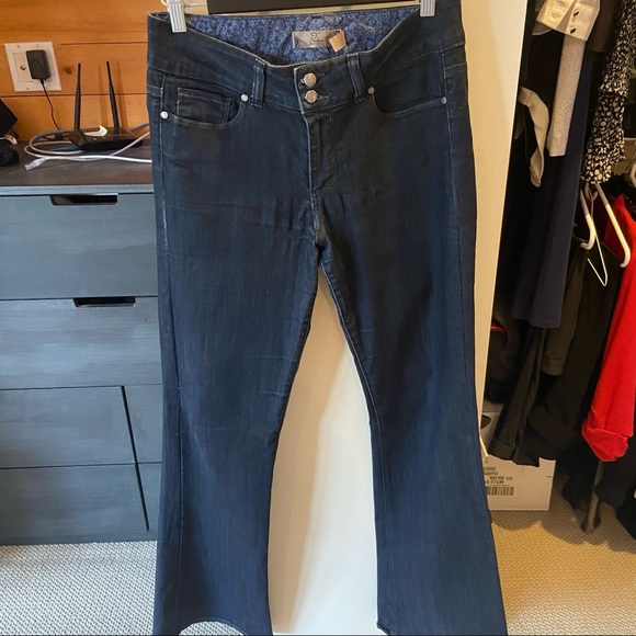 Paige Hidden Hills Bootcut Jeans - Picture 2 of 9